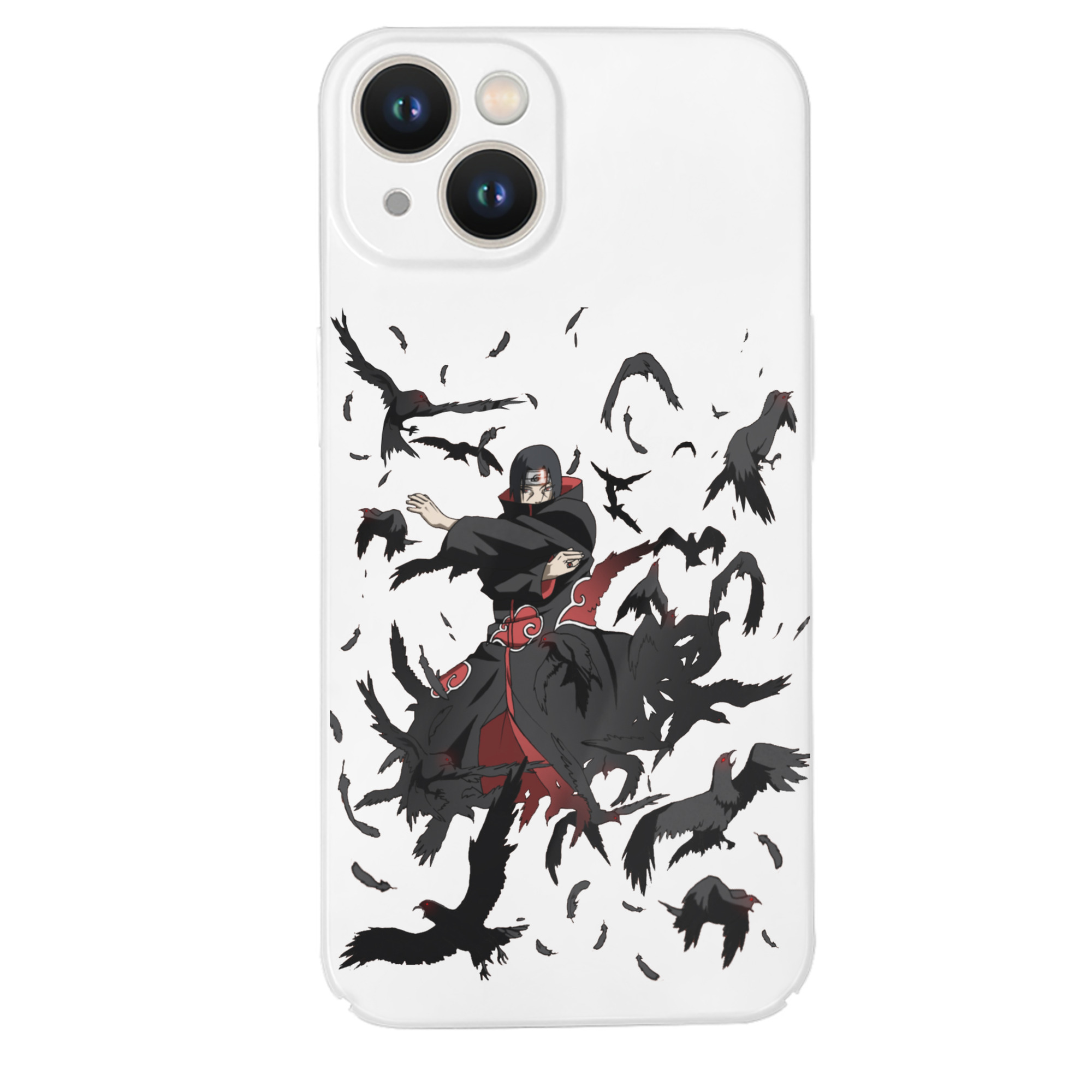 （画像用） NARUTO -ナルト- うちは イタチ Uchiha Itachi 【iPhone 14シリーズ対応】ハードケース